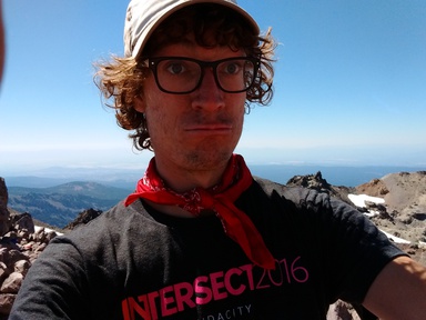 Selfie on Lassen Peak