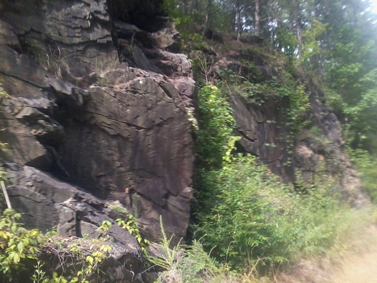 rock face
